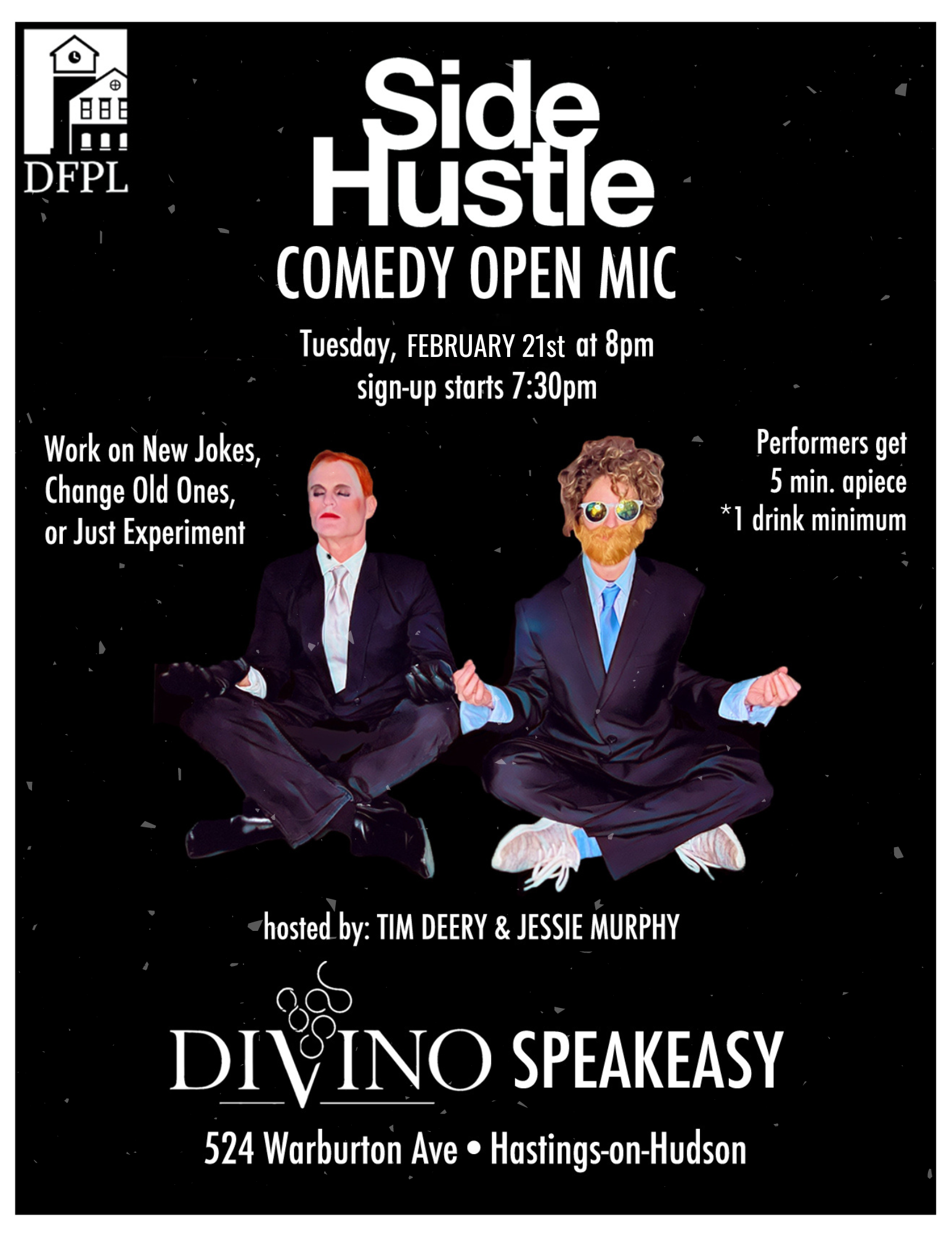 Comedy Open Mic (LIVE AT DIVINO'S)