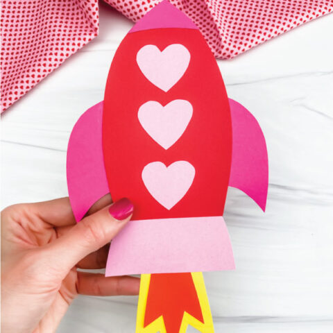 Take & Make Craft Kits for Kids: Rocket Valentines - Limited Supply / Contact the Library to schedule a pick up