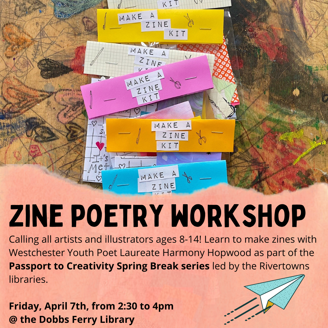 Passport to Creativity: Zine Poetry Workshop for Tweens and Teens