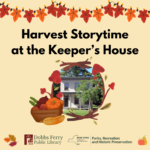 Harvest Storytime at the Old Croton Aqueduct Keeper's House