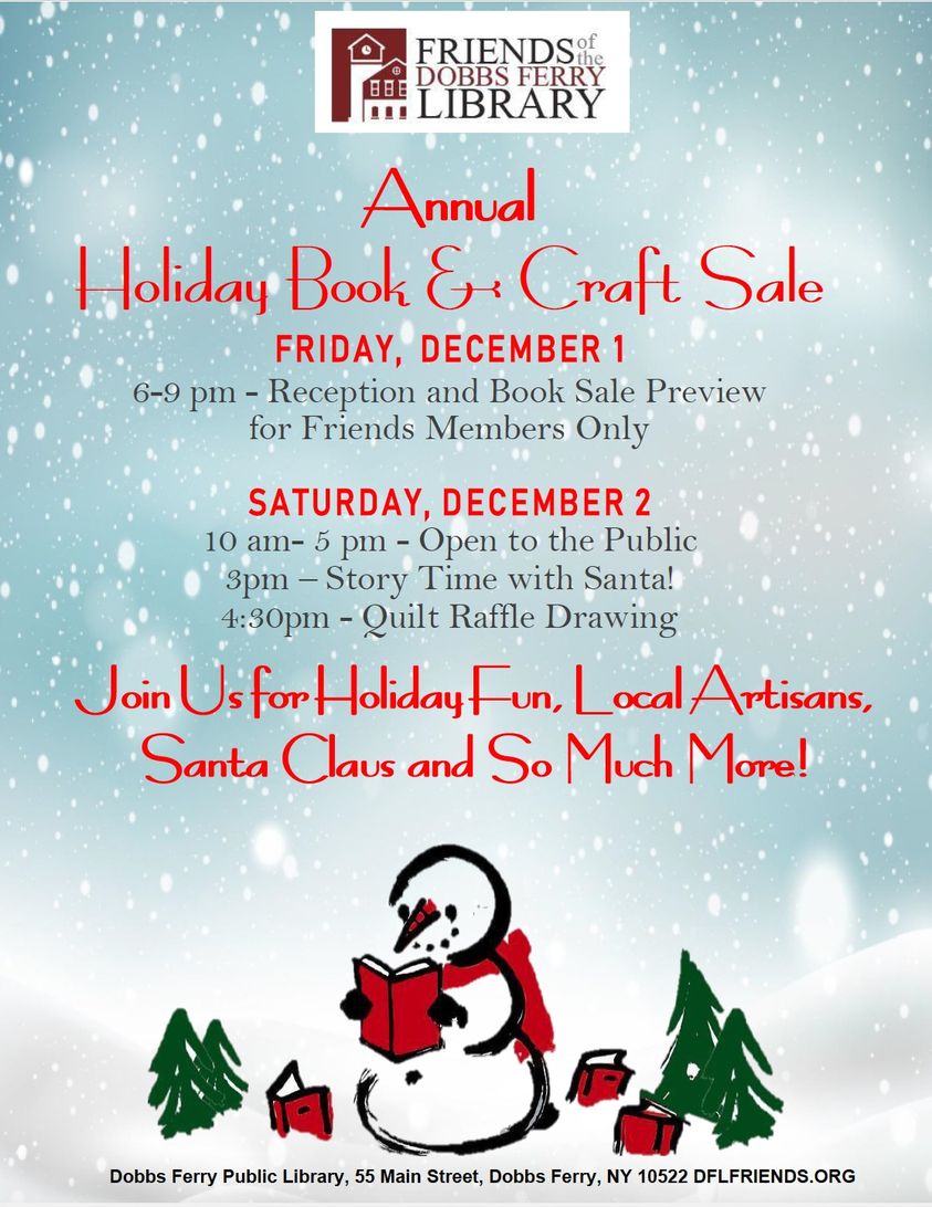 Friends of the Library Holiday Book and Craft Sale