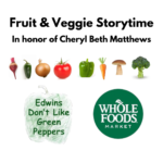 **NEW DATE** "Edwins Don't Like Peppers" Storytime