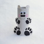 Take & Make Craft Kits for Kids: Toilet Paper Roll Polar Bears - Limited Supply / Contact the Library to schedule a pick up