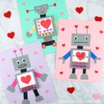 Take & Make Craft Kits for Kids: Robot Valentines - Limited Supply / Contact the Library to schedule a pick up