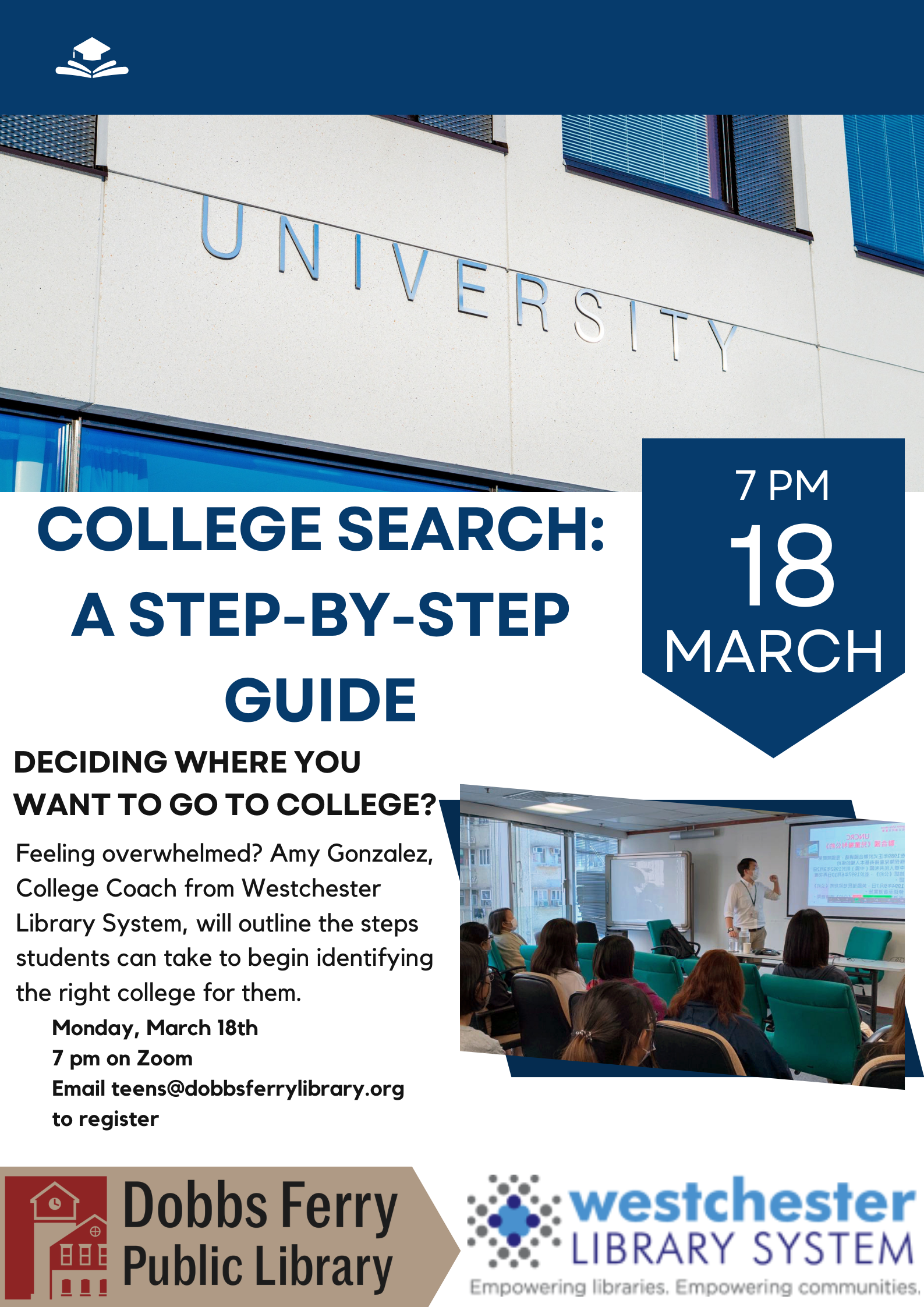 Virtual Program: College Search: A Step-By-Step Guide