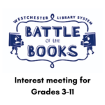 Battle of the Books Interest Meeting for Grades 3 - 11 via ZOOM (Registration)