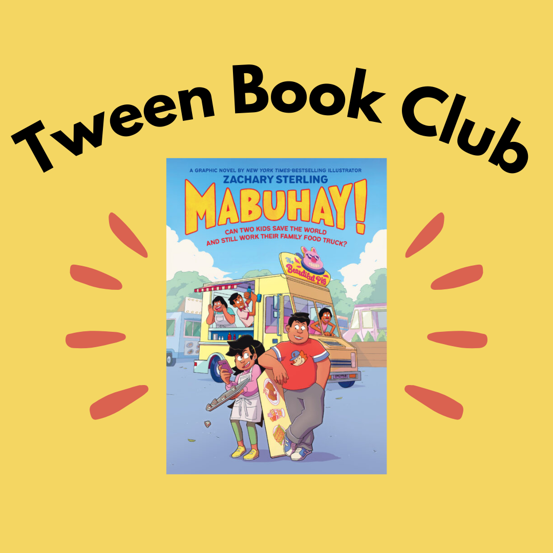 Tween Book Club: "Mabuhay" a graphic novel by Zachary Sterling (Registration)