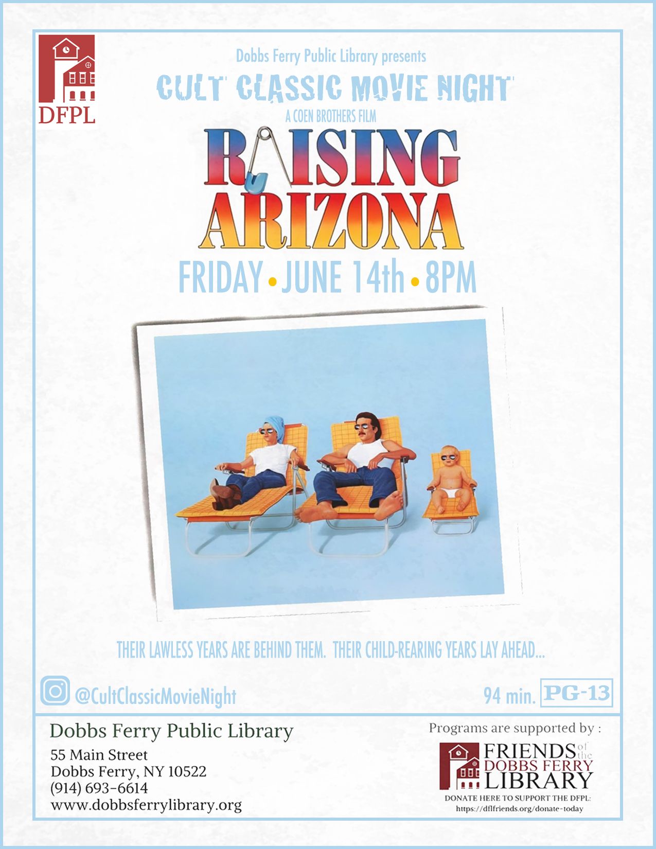 Cult Classic Movie Night: Raising Arizona