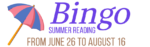 Summer Reading Bingo Challenge for Adults (June 26 through August 16)