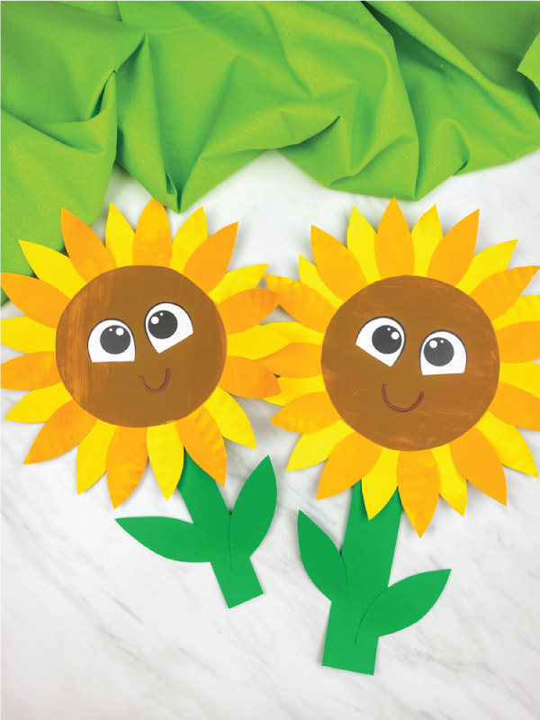 Take & Make Craft Kits for Kids: Paper Plate Sunflowers - Limited Supply / First-come First-served