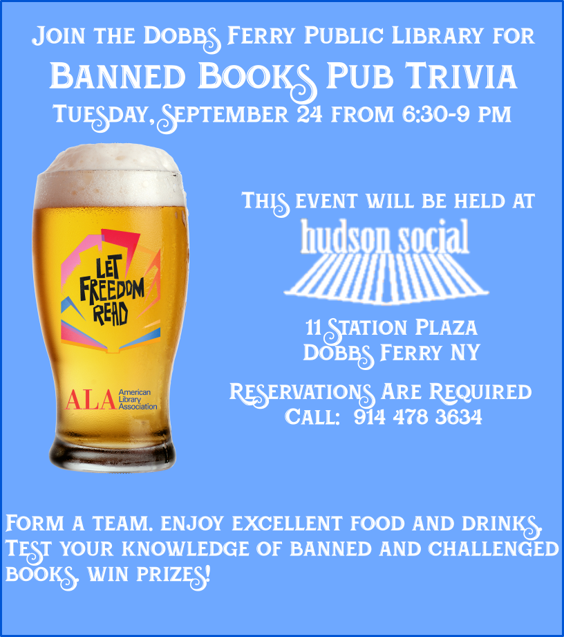 Banned Books Week Pub Trivia