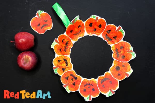 Take & Make Craft Kits for Kids: Pumpkin Wreaths - Limited Supply / First-come First-served