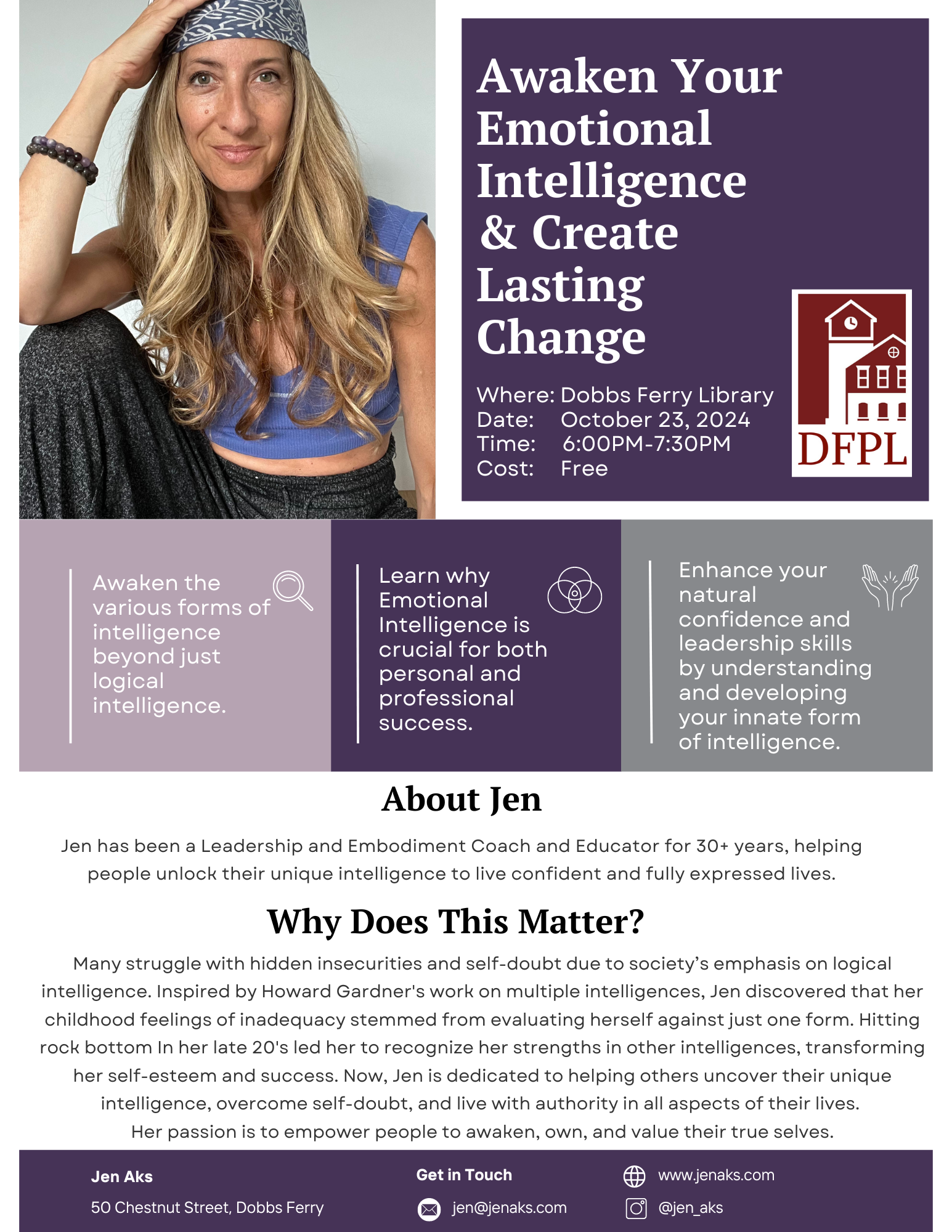 Awaken Your Emotional Intelligence & Create Lasting Change