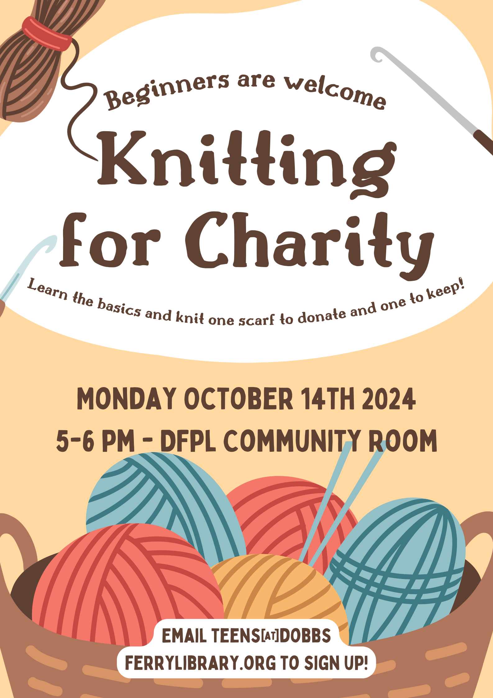 Knitting for Charity (Registration)