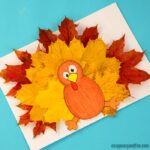 Take & Make Craft Kits for Kids: Fall Leaf Turkeys - Limited Supply / First-come First-served