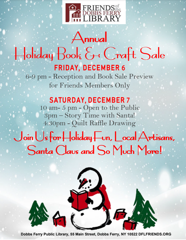 Friends of the Library Holiday Book and Craft Sale (Members Preview)