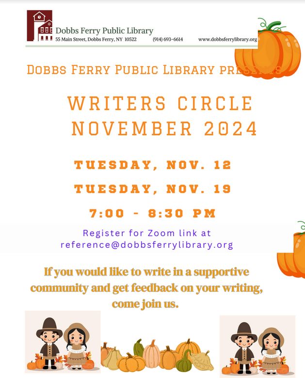 Virtual Writers Circle (Registration)