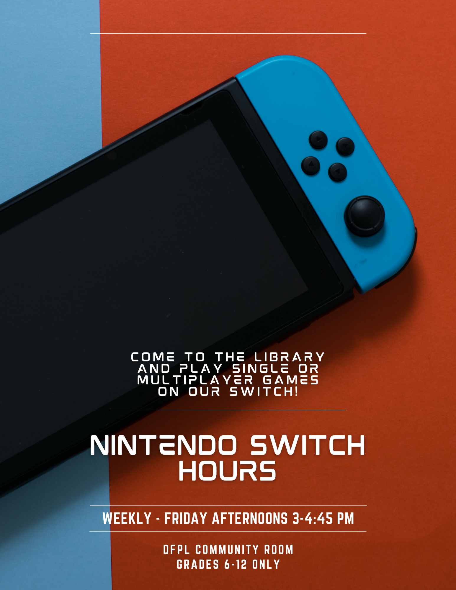 Nintendo Switch Drop in Hours