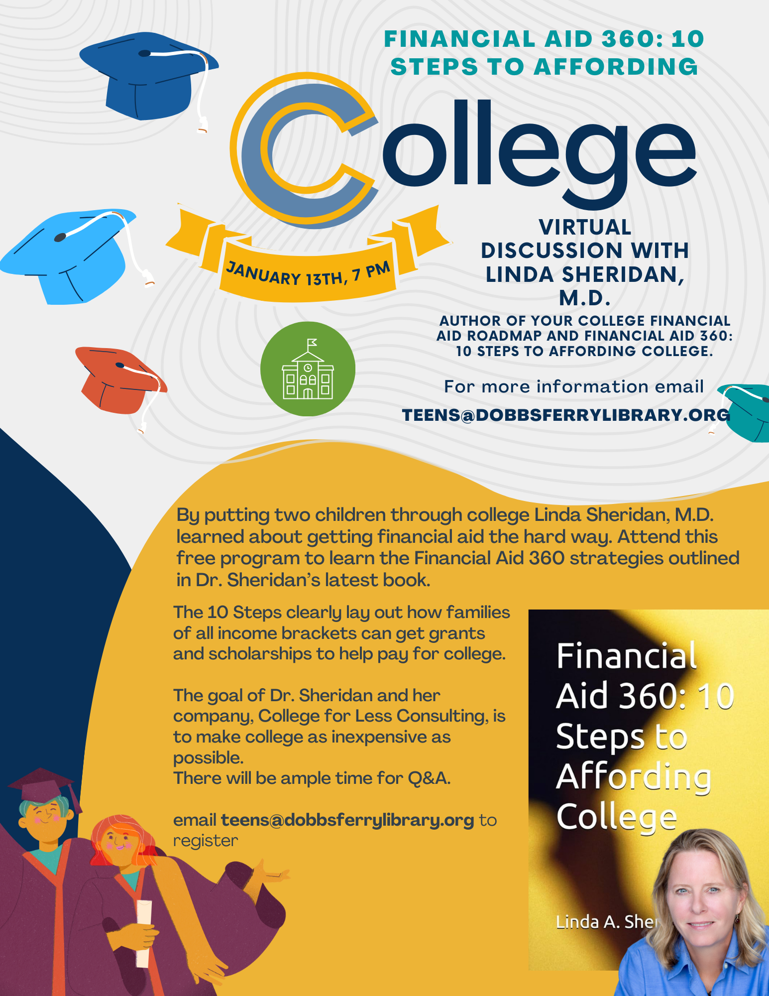 Financial Aid 360: 10 Steps to Affording College - A Virtual Discussion (Registration)