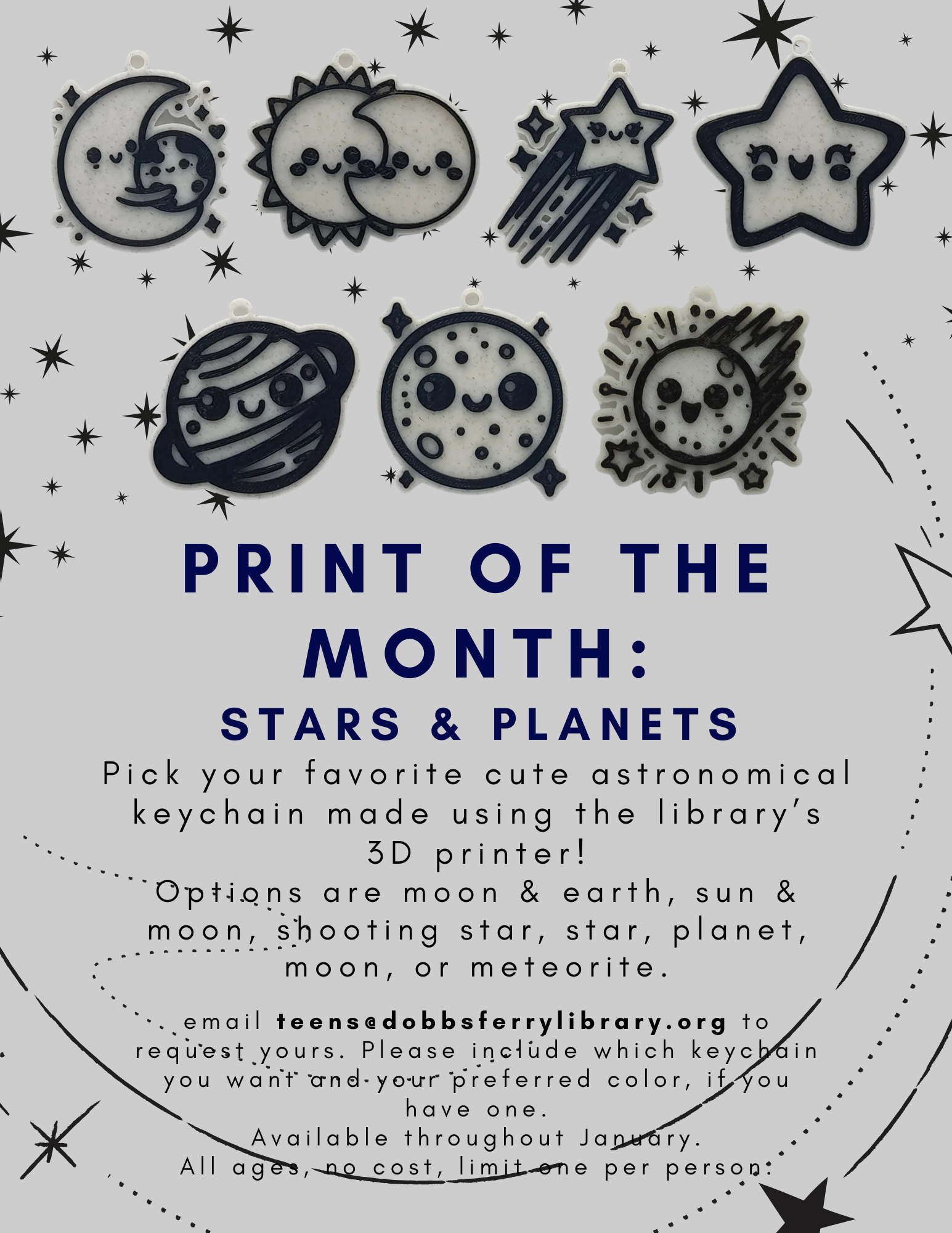 Print of the Month: Stars & Planets