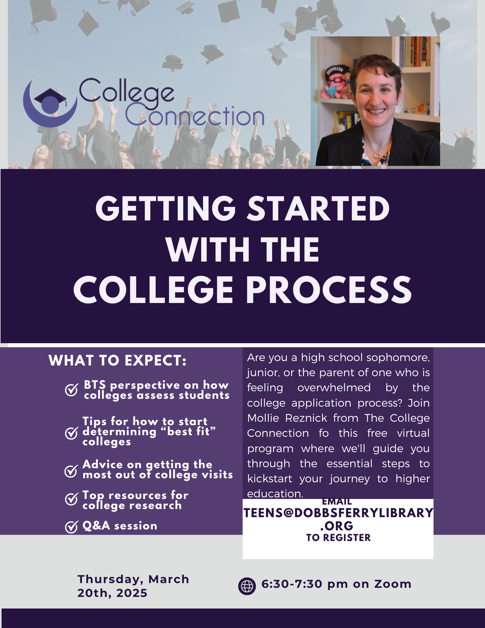 Virtual Program: Getting Started with the College Process