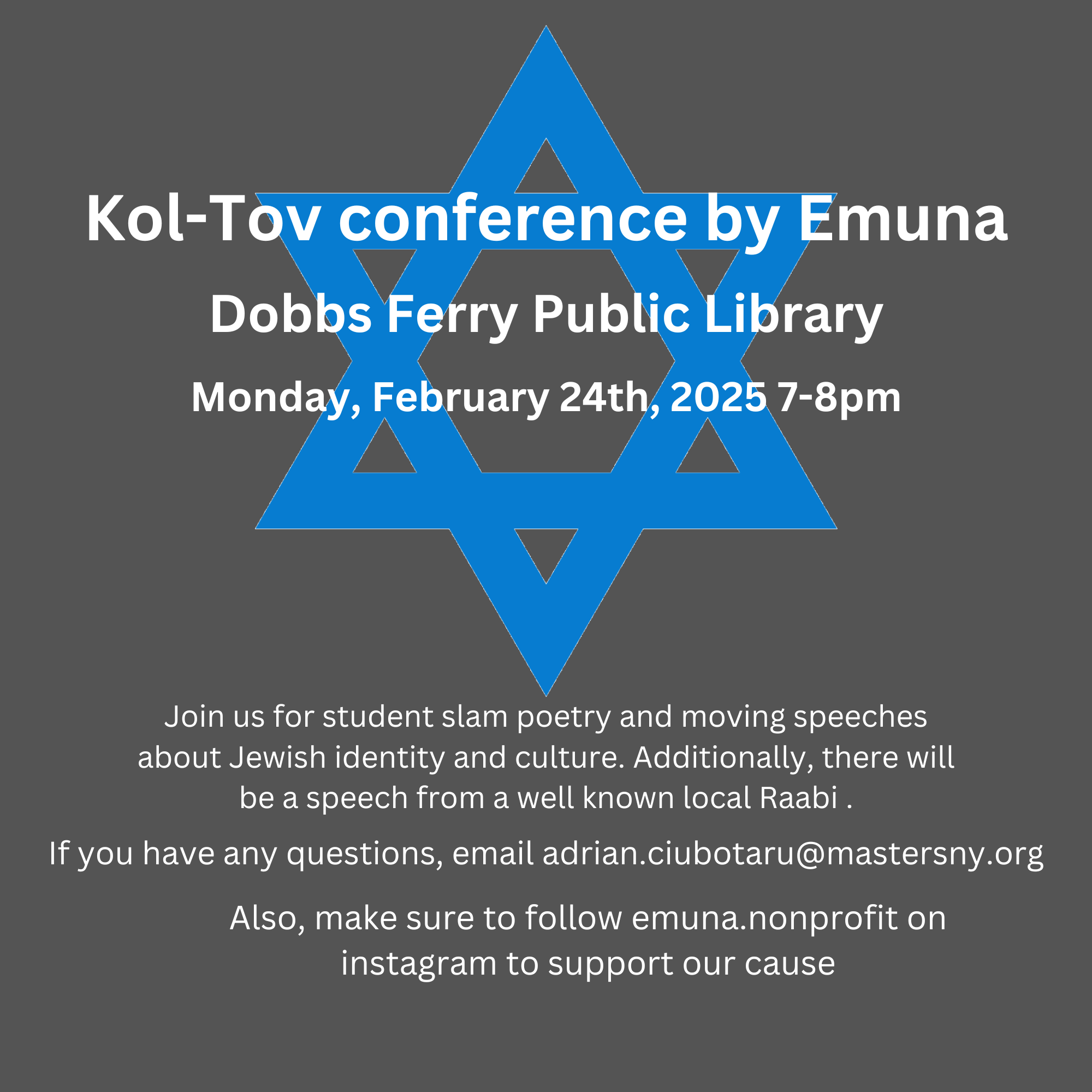 Kol Tov Conference -- An Evening of Jewish Expression