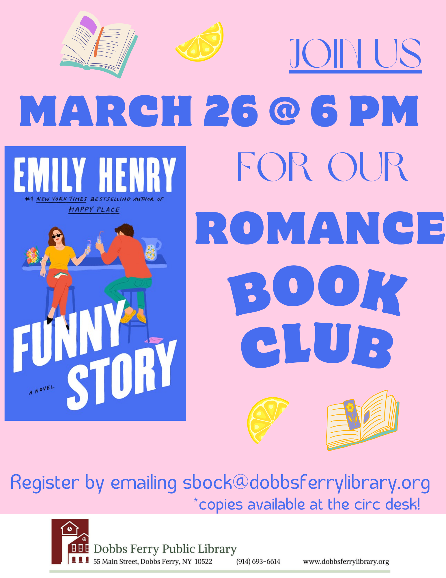 Romance Book Club: "Funny Story"