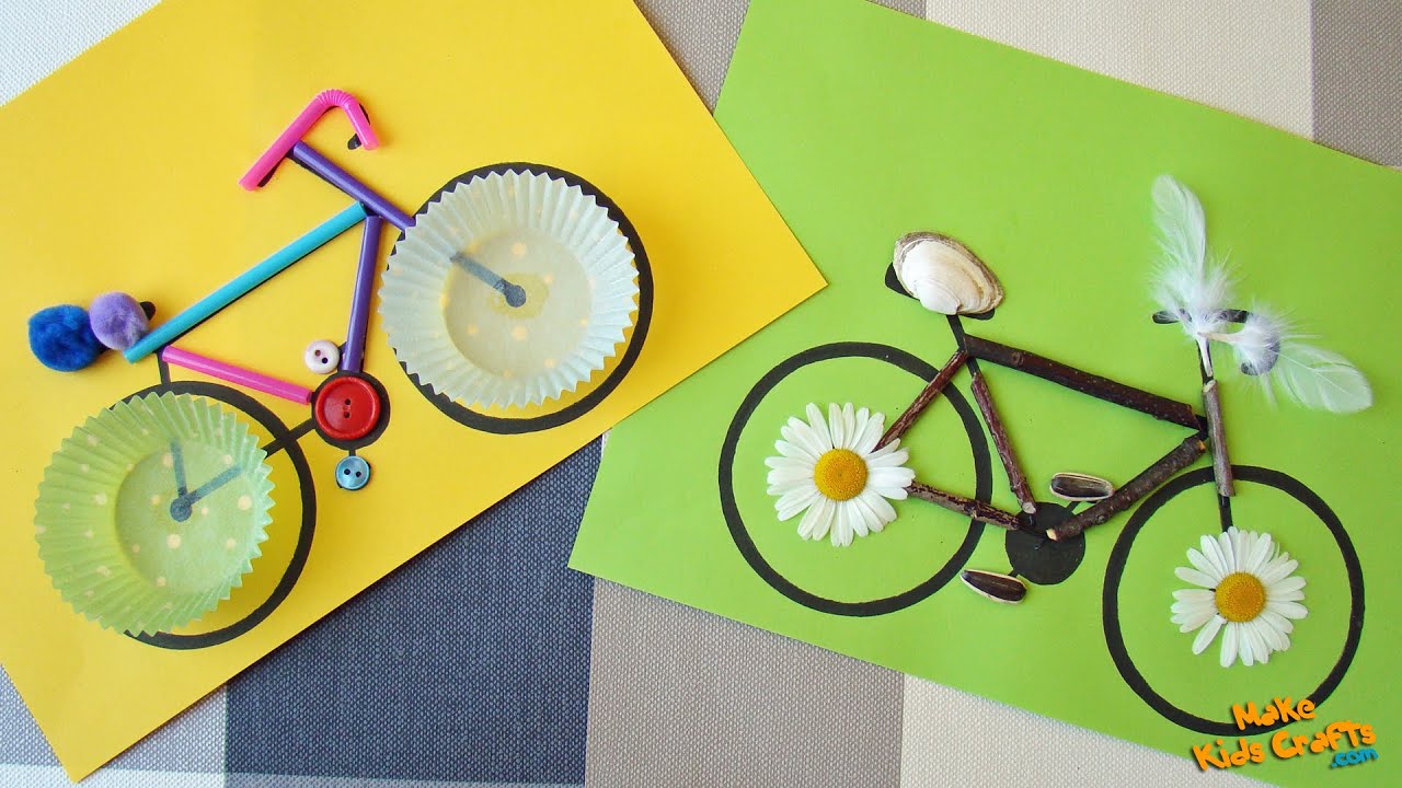 Take & Make Craft Kits for Kids: Bicycles - Limited Supply / First-come First-served