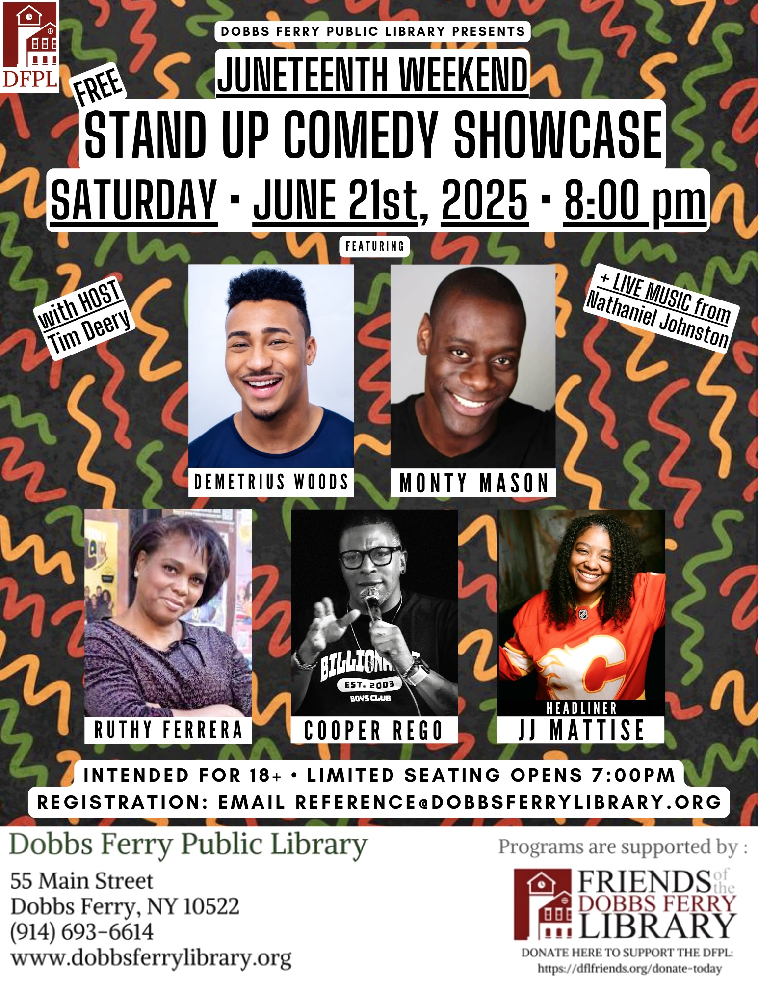Juneteenth Weekend Stand Up Comedy Showcase (FREE)