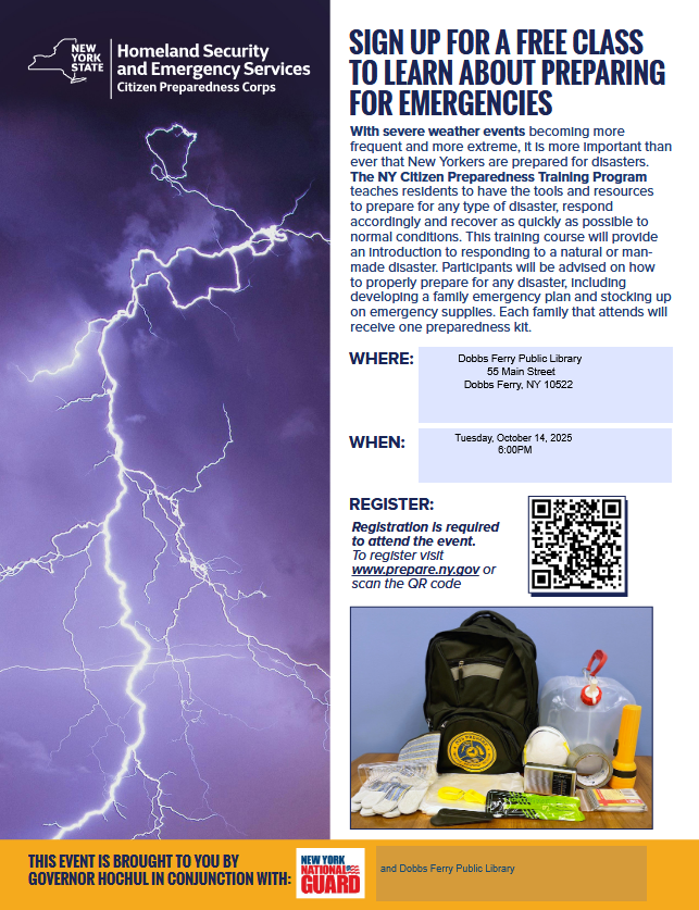 Preparing for Emergencies and Disasters with the Citizen Preparedness Corps