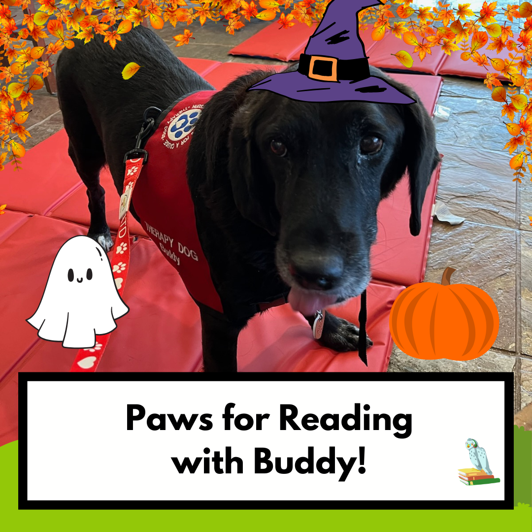 Paws for Reading with Buddy (Registration)
