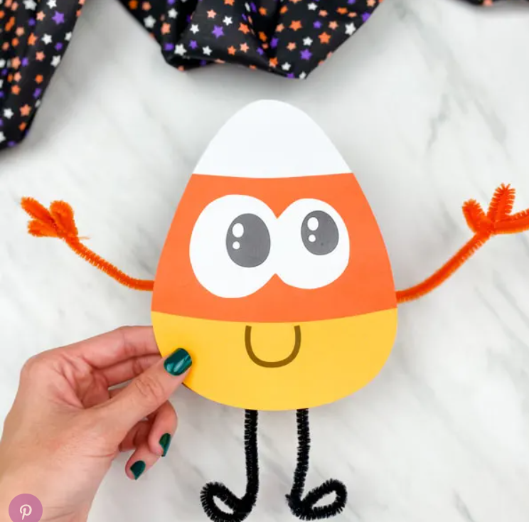 Take & Make Craft Kits for Kids: Candy Corn Dolls - Limited Supply / First-come First-served