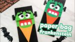 Take & Make Craft Kits for Kids: Paper Bag Frankenstein's Monsters - Limited Supply / First-come First-served