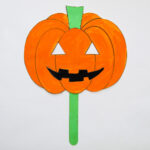 Take & Make Craft Kits for Kids: Jack O'Lantern Masks - Limited Supply / First-come First-served