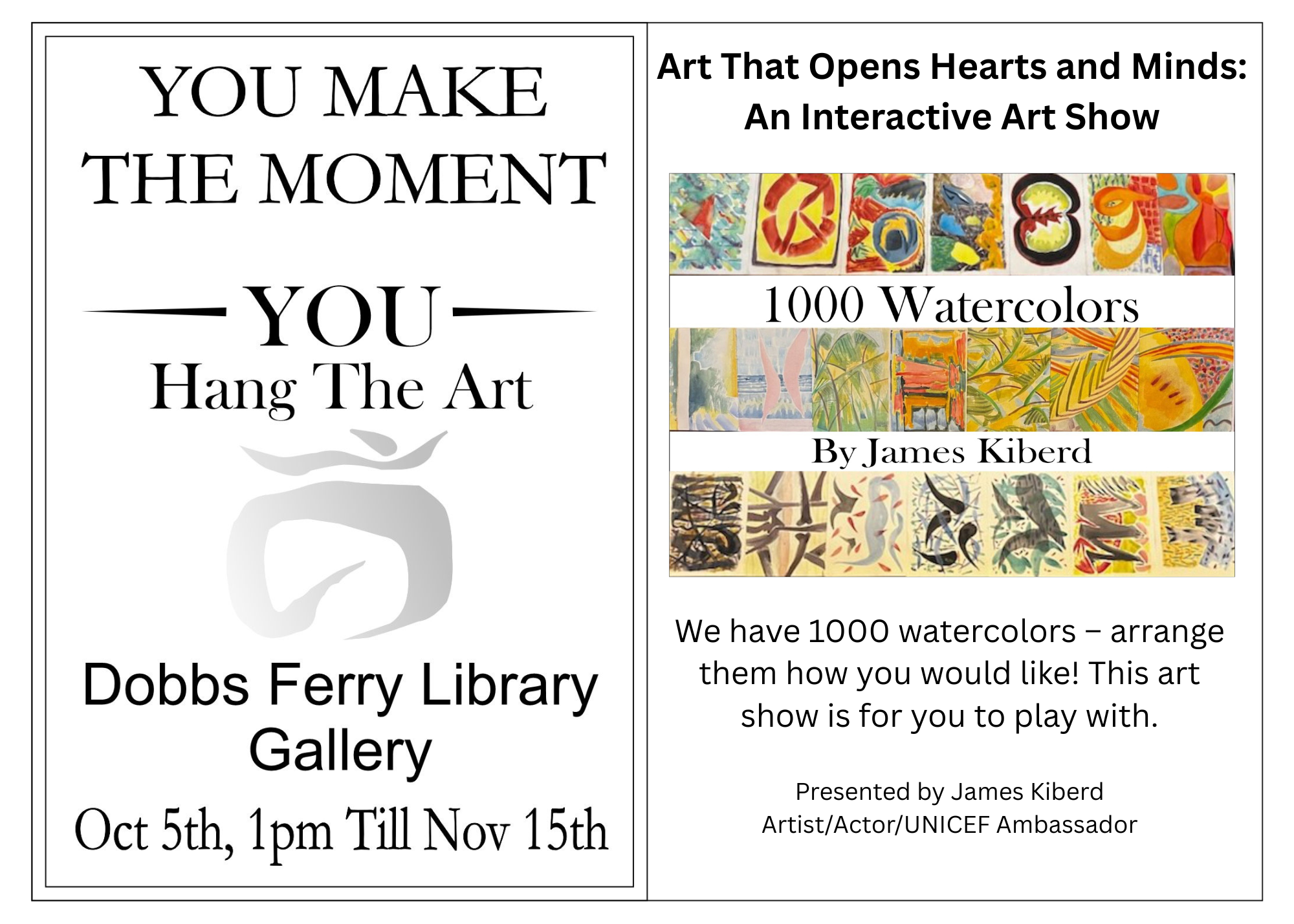 Art That Opens Hearts and Minds: An Interactive Art Show