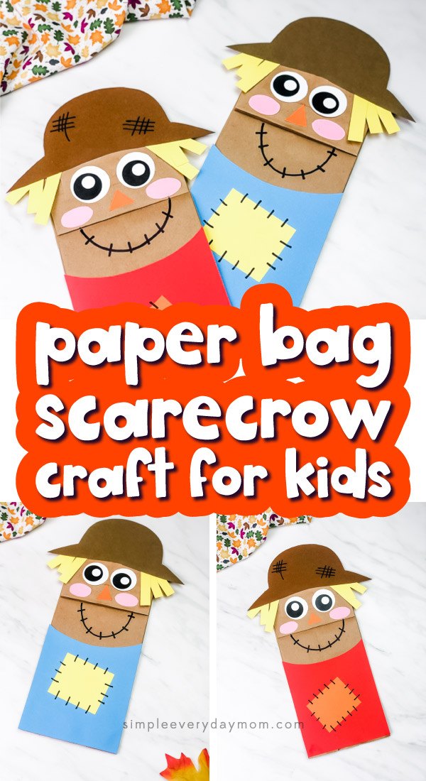 Take & Make Craft Kits for Kids: Paper Bag Scarecrows - Limited Supply / First-come First-served
