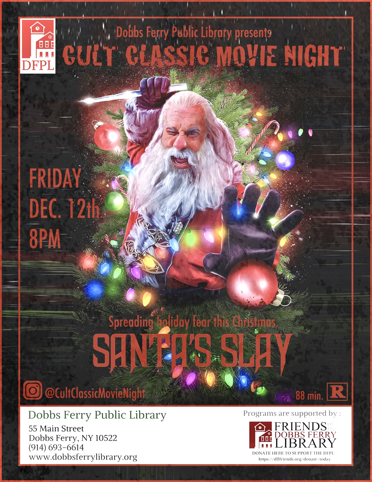 Cult Classic Movie Night: "Santa's Slay"