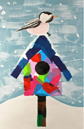 Take & Make Craft Kits for Kids: Winter Birdhouses - Limited Supply / First-come First-served