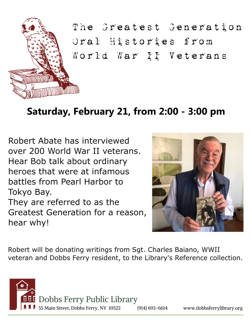 Oral Histories From World War II Veterans