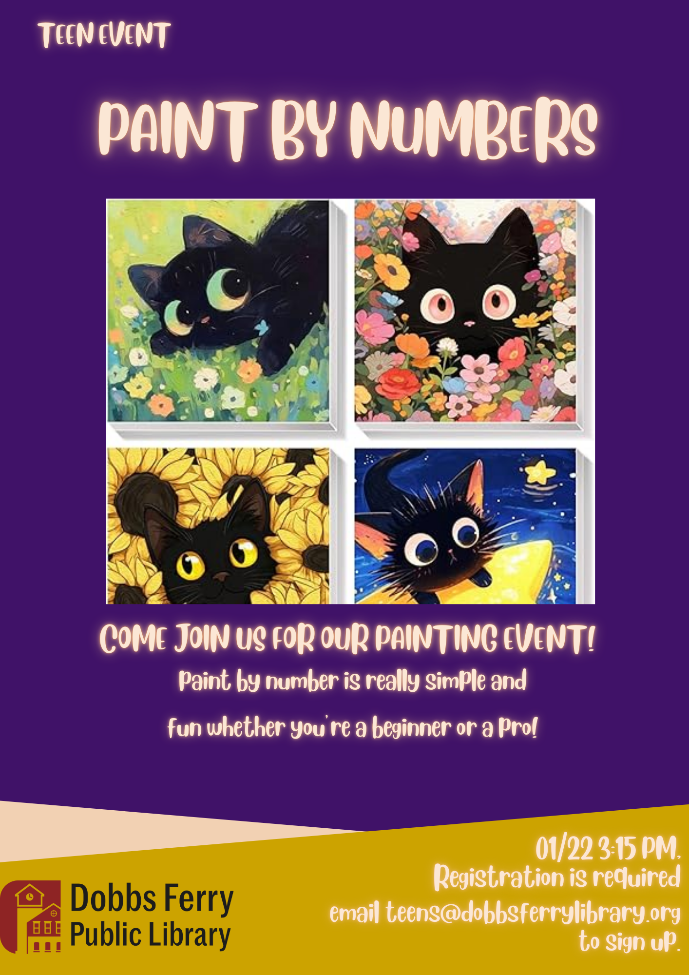 Teen Event - Paint by Numbers (Registration)