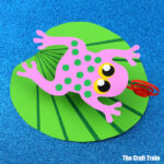 Take & Make Craft Kits for Kids: Frog on a Lily Pad - Limited Supply / First-come First-served
