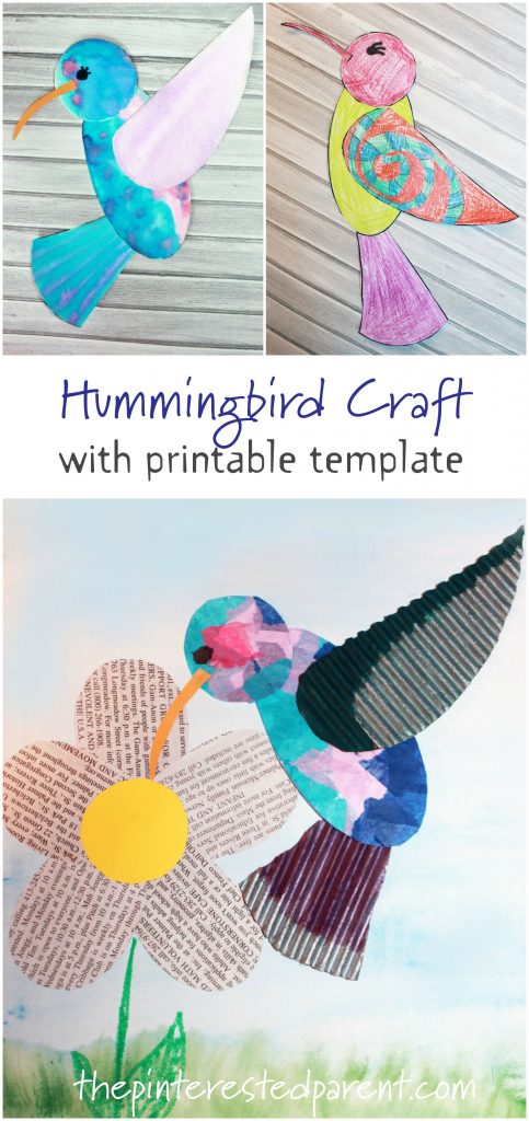 Take & Make Craft Kits for Kids: First Day of Spring Hummingbirds - Limited Supply / First-come First-served