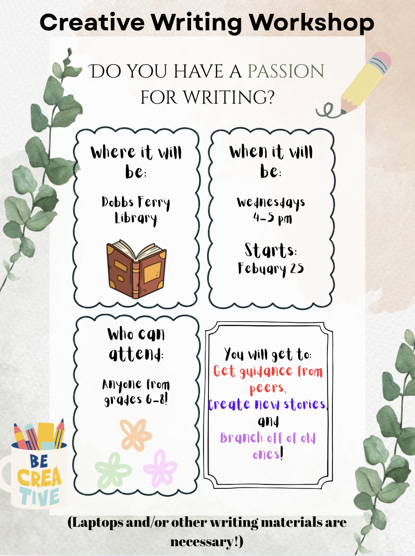 Teen Creative Writing Workshop