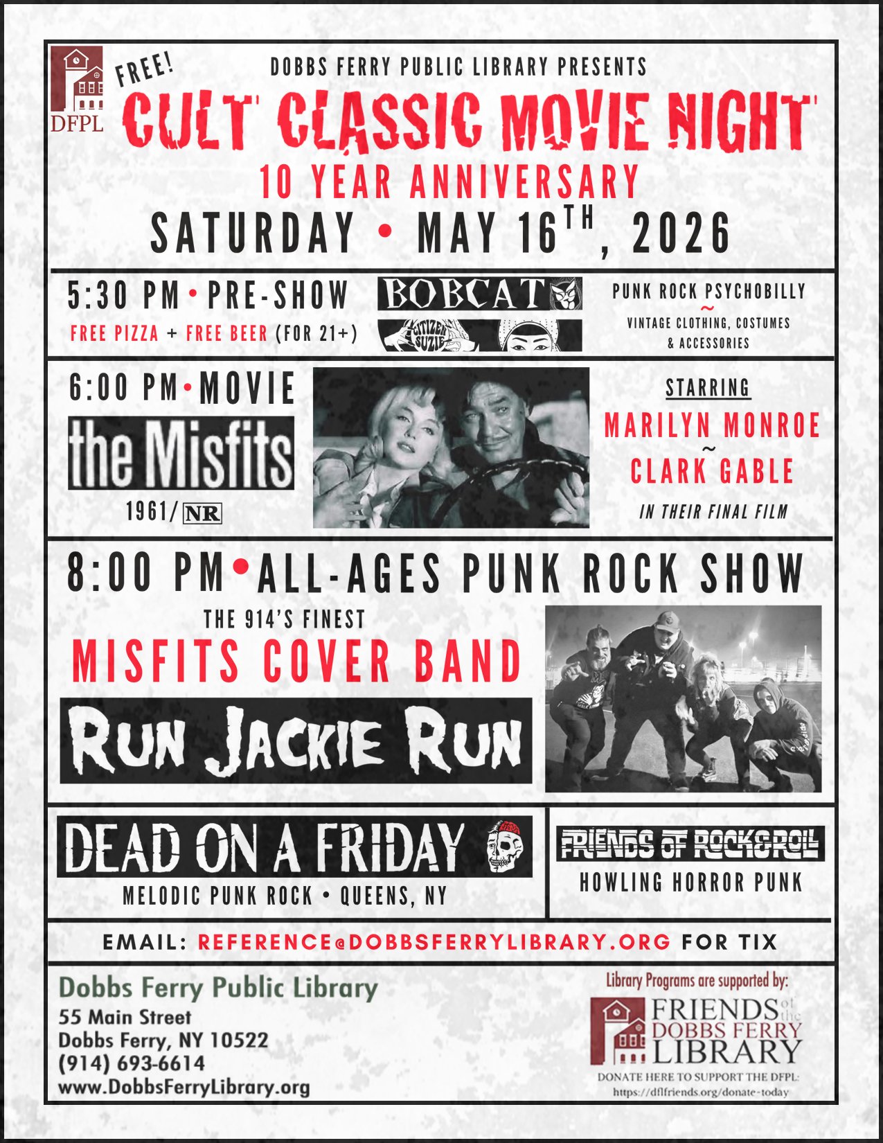 CULT CLASSIC 10 YEAR ANNIVERSARY & ALL-AGES PUNK ROCK SHOW!