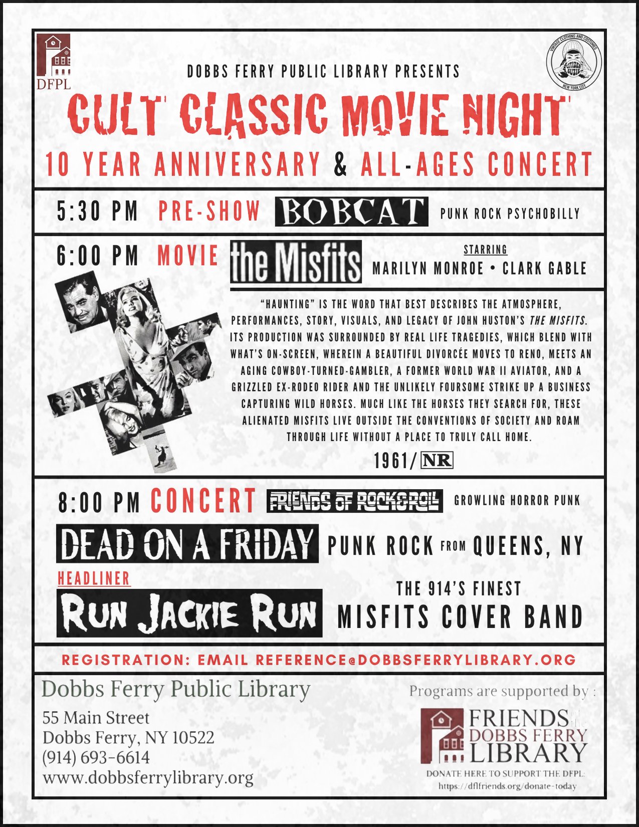 CULT CLASSIC 10 YEAR ANNIVERSARY & ALL-AGES CONCERT!