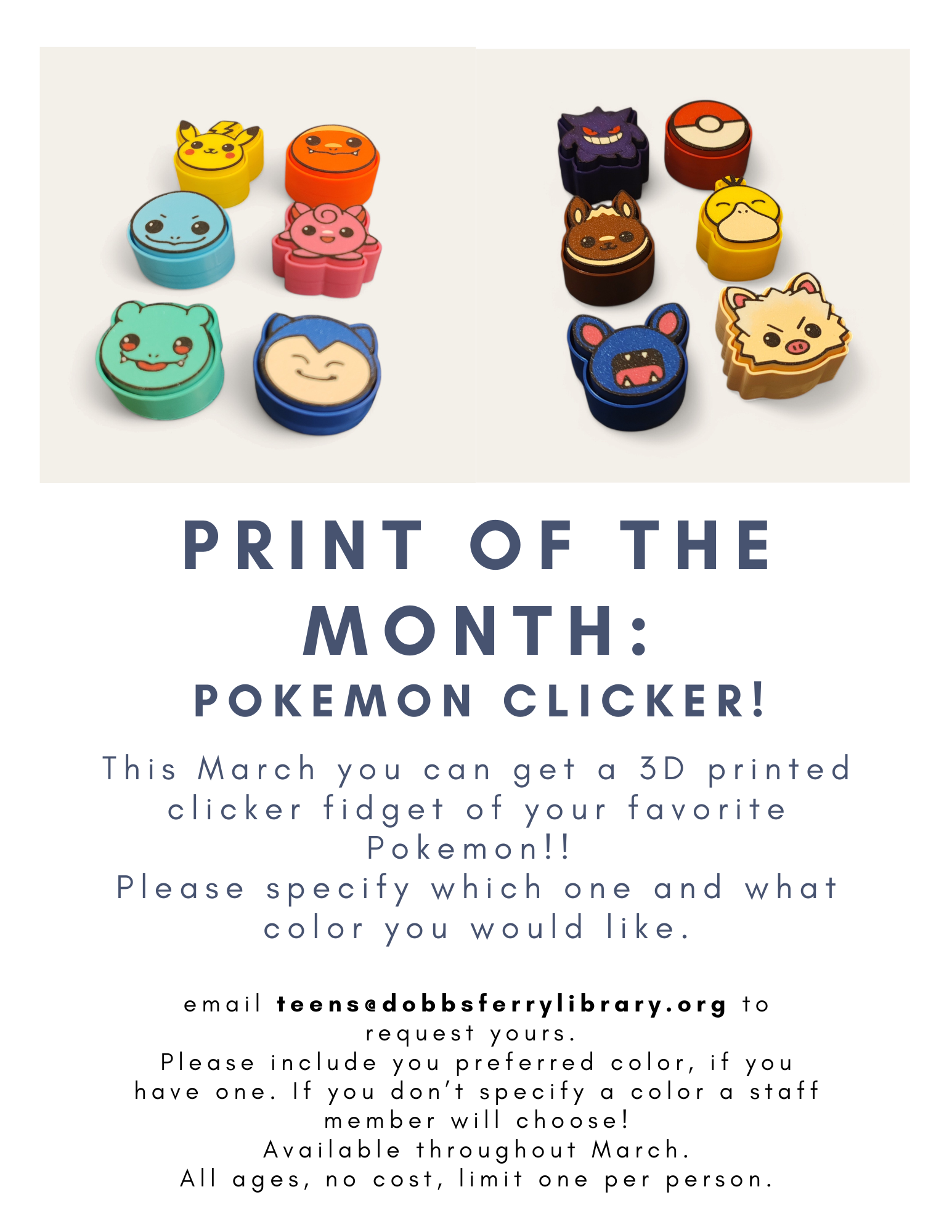 Print of the Month: Pokemon Clicker