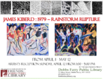 Art Show Reception: "1979 ~ Rainstorm Rupture" by James Kiberd