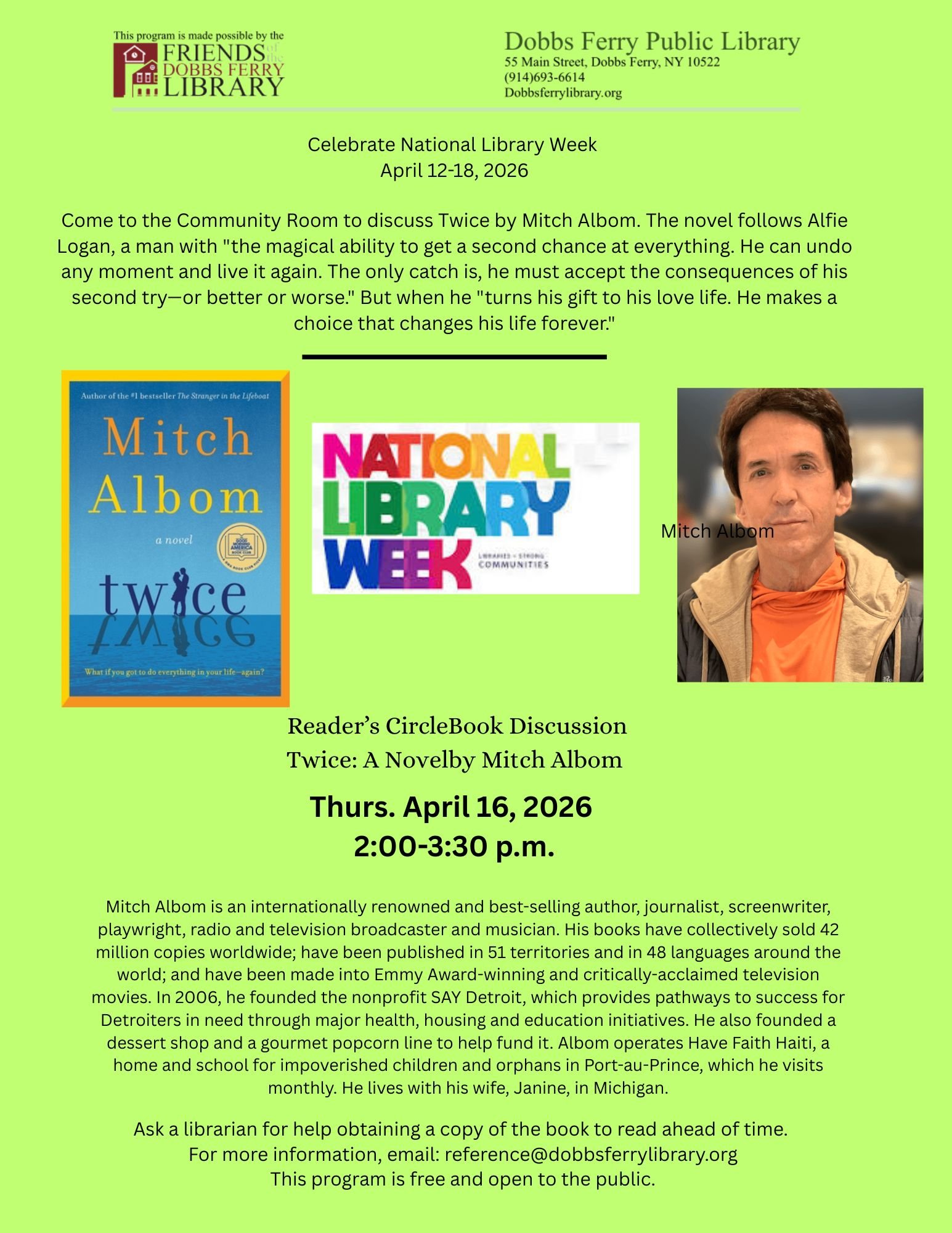 Reader's Circle: "Twice"