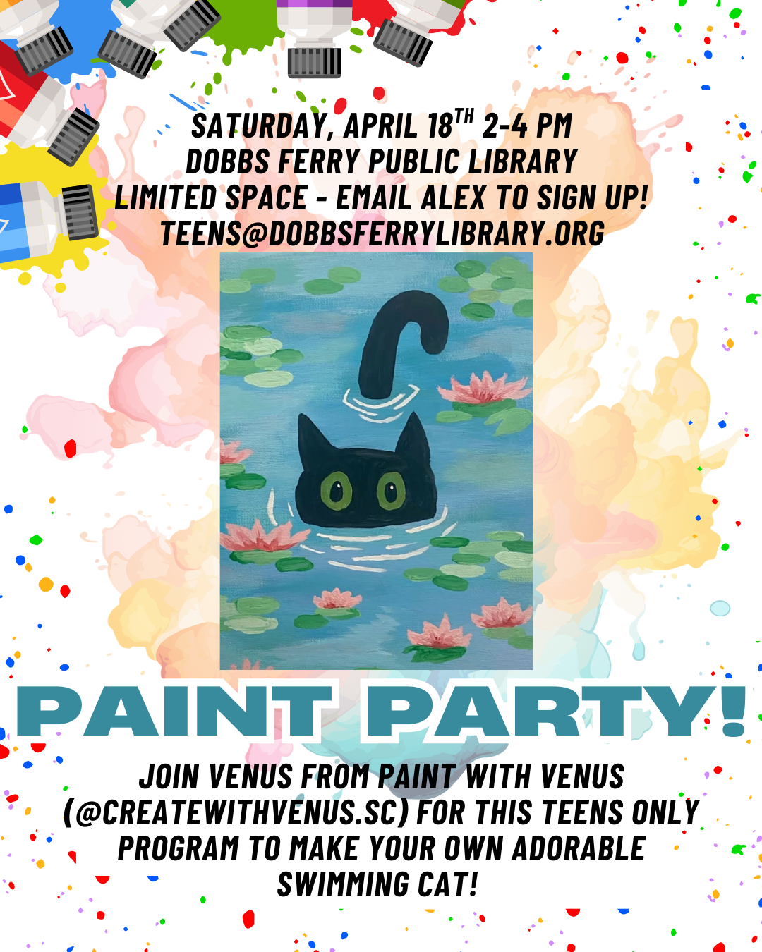 Teen Paint Party (Registration)