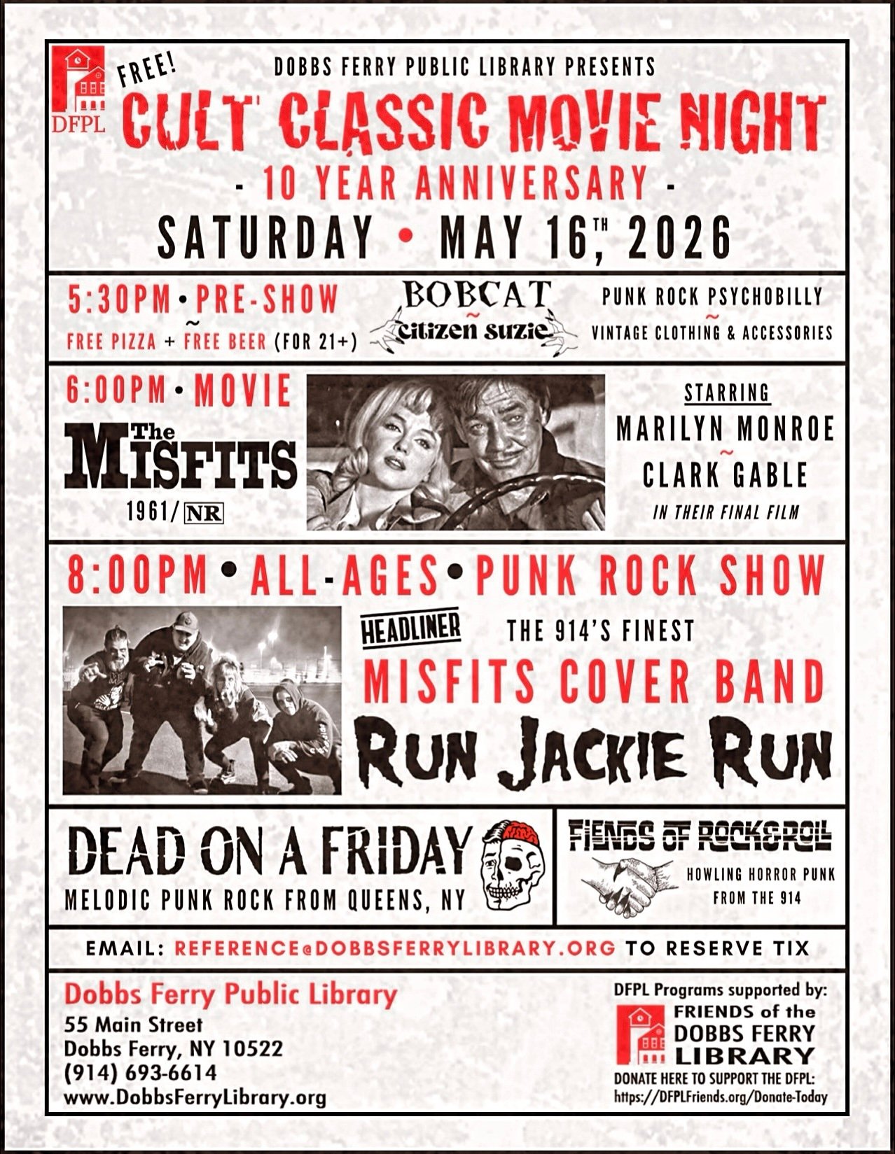 CULT CLASSIC 10 YEAR ANNIVERSARY & ALL-AGES PUNK ROCK SHOW!